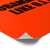 オバマはニコルを愛したようにアメリカを愛している ポスター (角)