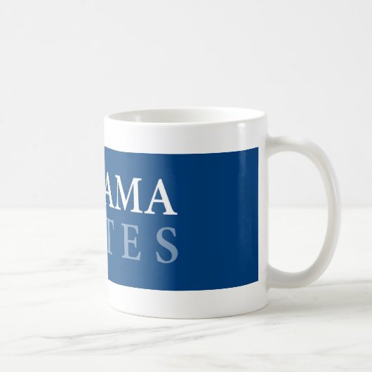 オバマはマグをかみます コーヒーマグカップ (右)