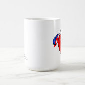 オバマはマグを気にします コーヒーマグカップ (中央)