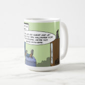 オバマは共和党の討論を点検します コーヒーマグカップ (正面右)