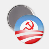 オバマは共産主義者だ マグネット (正面/裏面)