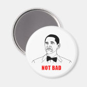 オバマは悪くないミーム激怒顔漫画 マグネット (正面/裏面)