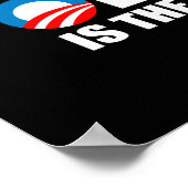 オバマは新しいO.Jである ポスター (角)