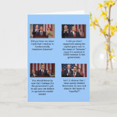 オバマは社会主義者ですか。 2同輩と2つは4か。 カード (黄色い花)