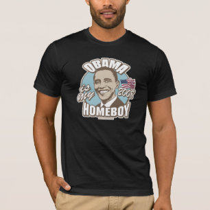 オバマは私の同郷人の暗闇のワイシャツです Tシャツ