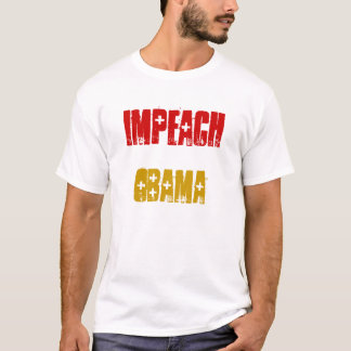 オバマは、弾劾します Tシャツ