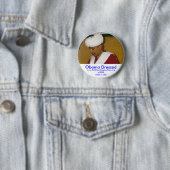 オバマは、www.HoldYourNose.org服を着ました 缶バッジ (インサイチュ)