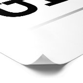 オバマを中止 ポスター (角)