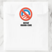 オバマを倒気にす ラウンドシール (バッグ)