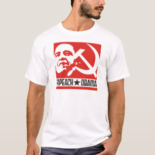 オバマを弾劾して下さい Tシャツ