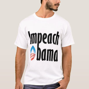 オバマを弾劾して下さい Tシャツ