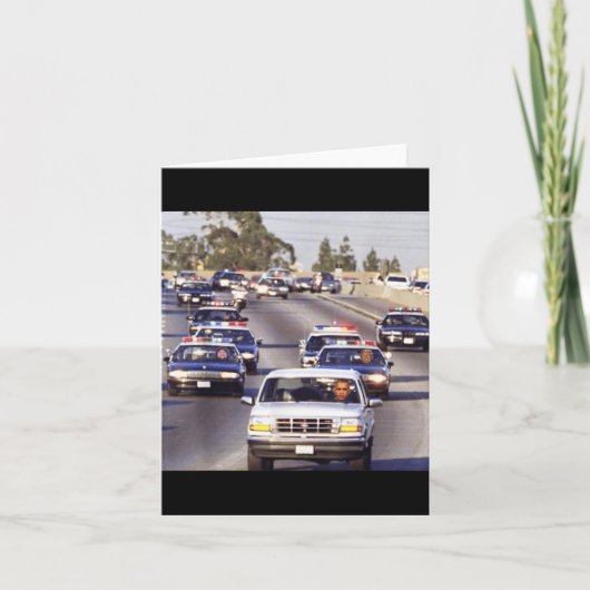 オバマを追いかける警官の車のトランプとJd Vance カード (正面)