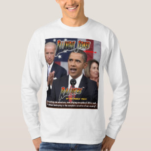 オバマイリノイジョーンズ-公共の信頼の侵入者 Tシャツ