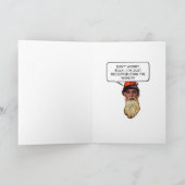 オバマクロースのおもしろいなクリスマスカード シーズンカード (内部)