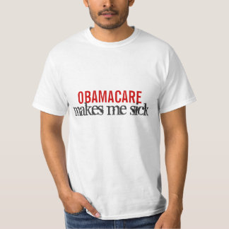 オバマケアは私を病気にする Tシャツ