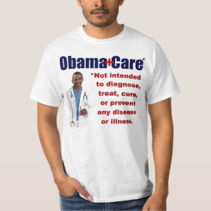 オバマケア: 反オバマ Tシャツ