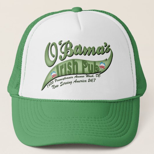 オバマズアイリッシュパブ キャップ (正面)