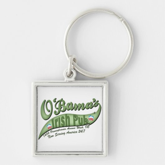 オバマズアイリッシュパブ キーホルダー (正面)