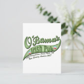 オバマズアイリッシュパブ ポストカード (スタンド正面)