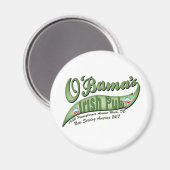 オバマズアイリッシュパブ マグネット (正面/裏面)