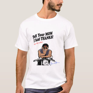 オバマバイクもしくは自転車に乗る人Tシャツ Tシャツ