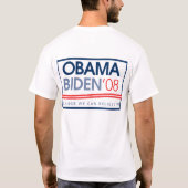 オバマバイデン氏のTシャツ Tシャツ (裏面)