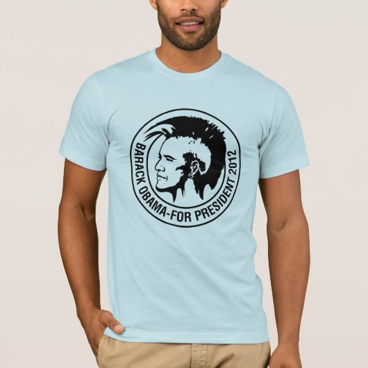 オバマバイデン氏2012年 Tシャツ (正面)