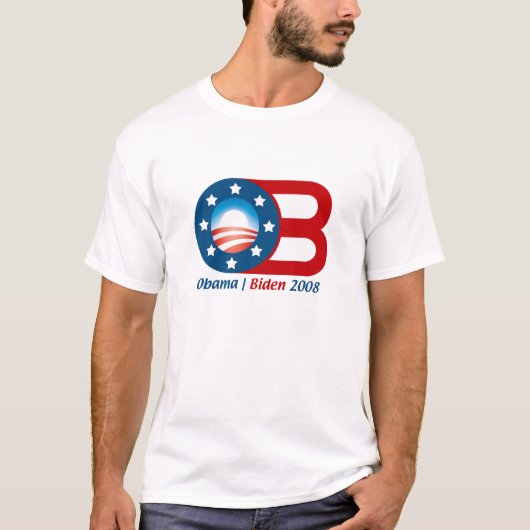 オバマバイデン氏2 Tシャツ (正面)