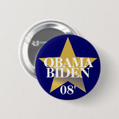 オバマバイデン氏 缶バッジ (正面&裏面)