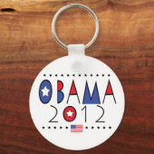 オバマバラク大統領2012ギア キーホルダー (正面)