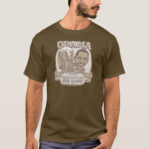 オバマビール頂上の無所属のギア Tシャツ