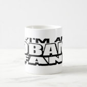 オバマファンのマグ コーヒーマグカップ (中央)