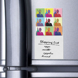 オバマポップ・アートの芸術大統領 マグネット