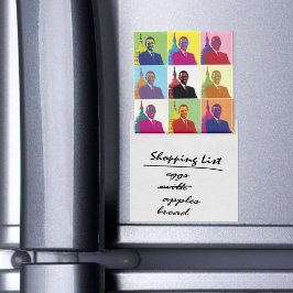 オバマポップ・アートの芸術大統領 マグネット