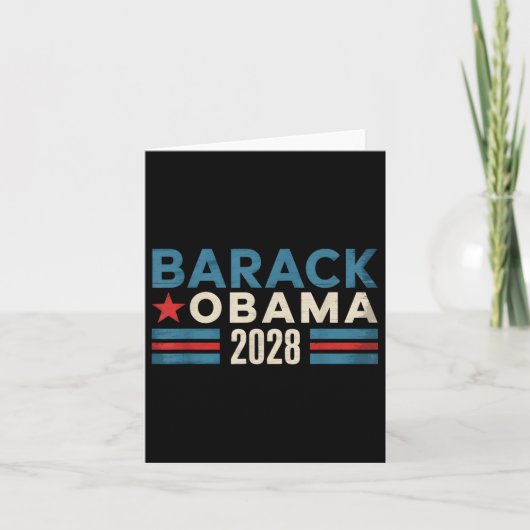 オバマヴィンテージ大統領2028オバマ_30 カード (正面)
