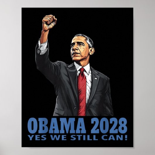 オバマヴィンテージ大統領2028オバマ_6 ポスター (正面)