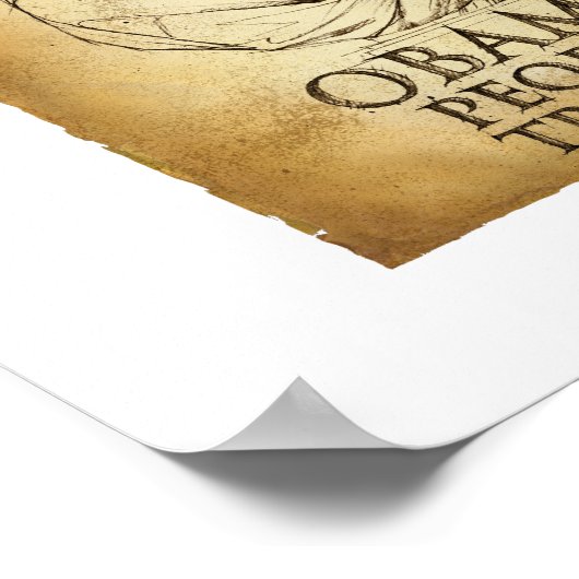 オバマ人民法廷 ポスター (角)