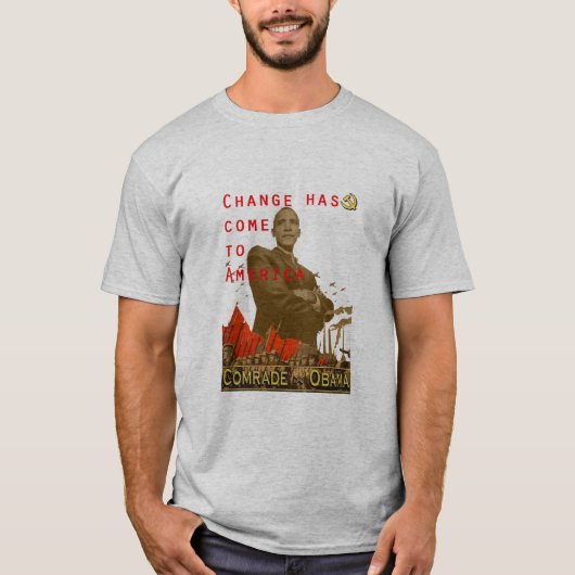 オバマ僚友 Tシャツ (正面)