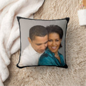 オバマ及びミシェール前大統領 クッション (ブランケット)