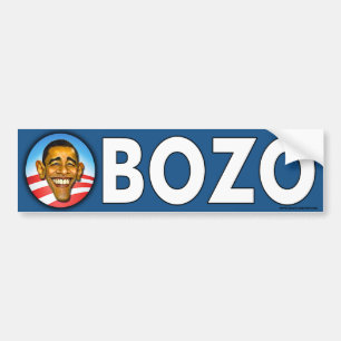 オバマ反"Obozo"のバンパーステッカー バンパーステッカー