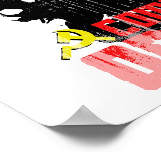 オバマ同志 ポスター (角)