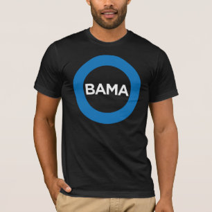 オバマ大きいOのティー Tシャツ