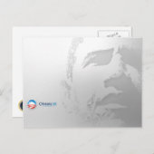 オバマ大統領が個人設定！ ポストカード (正面/裏面)