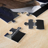 オバマ大統領と「進歩させる」引用文 ジグソーパズル (側面)