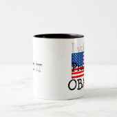 オバマ大統領のコーヒー・マグ ツートーンマグカップ (中央)