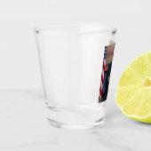 オバマ大統領のジョーバイデン氏副大統領 ショットグラス (左)