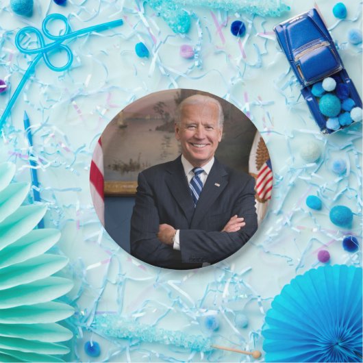 オバマ大統領のジョーバイデン氏副大統領 ペーパープレート (パーティー)