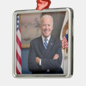 オバマ大統領のジョーバイデン氏副大統領 メタルオーナメント (左)