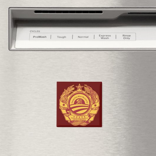 オバマ大統領のソ連シ大統領のール磁石 マグネット (インサイチュ (食洗機))