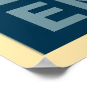 オバマ大統領の政治おもしろいユーモア東へ ポスター (角)